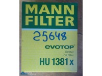 Масляный фильтр MANN HU1381X